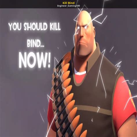Go to advanced settings, enable the developers console, exit the menu, hit the key and type exactly this bind k "kill". . Killbind tf2